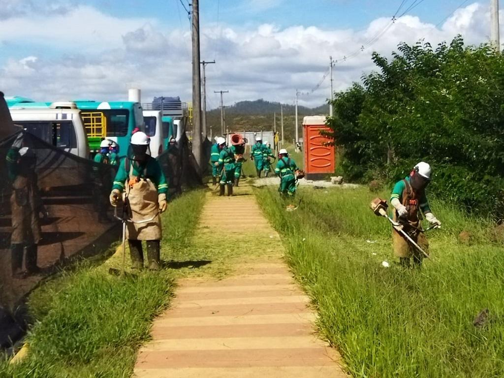 MANUTENÇÃO DE AREA VERDE - PRAXI AMBIENTAL